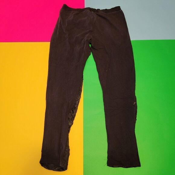 2/$20 Vintage black pattern leggings ( stretch) - Picture 4 of 4